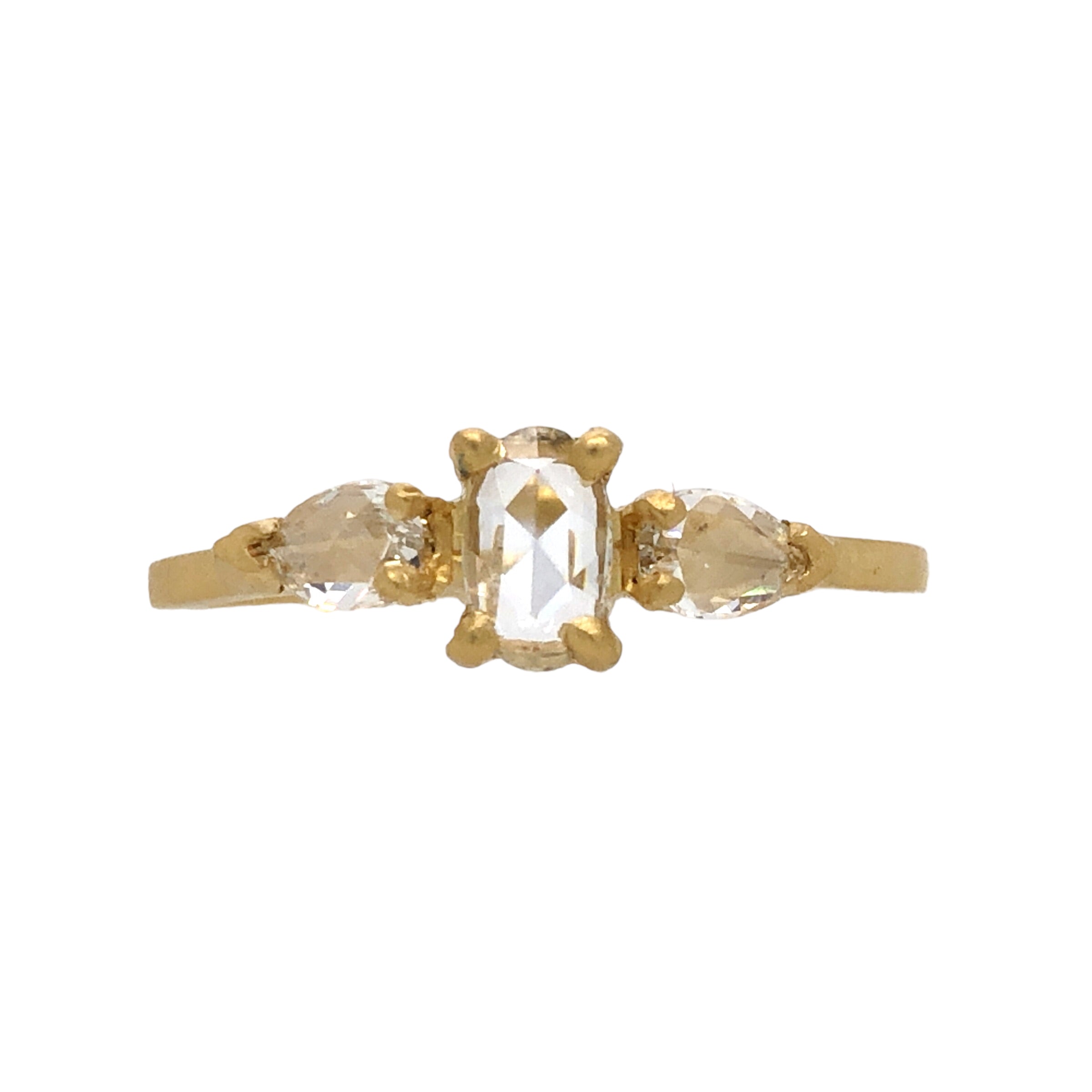 Three Graces Diamond Ring - Jennifer Dawes