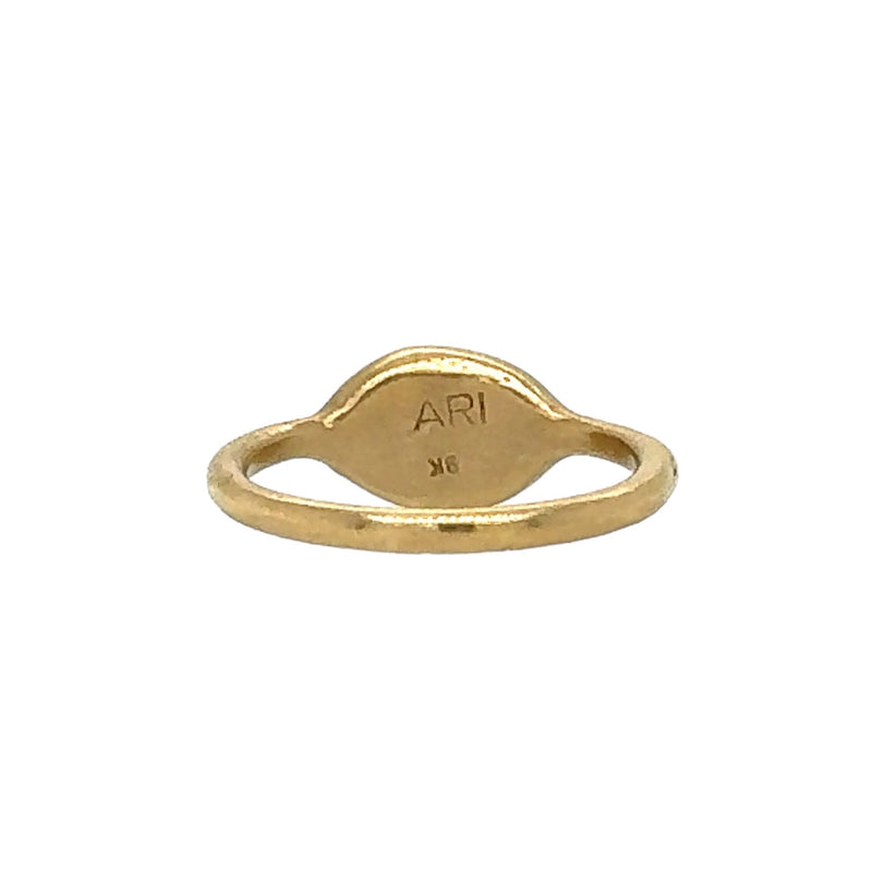 Roman 9ct Gold and Sapphire Ring - Ari Athans