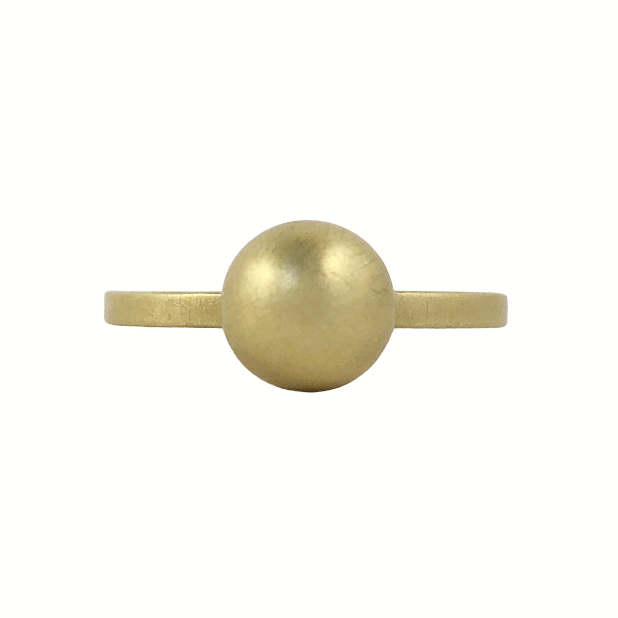 Gold Sphere Ring - Emma Jane Donald