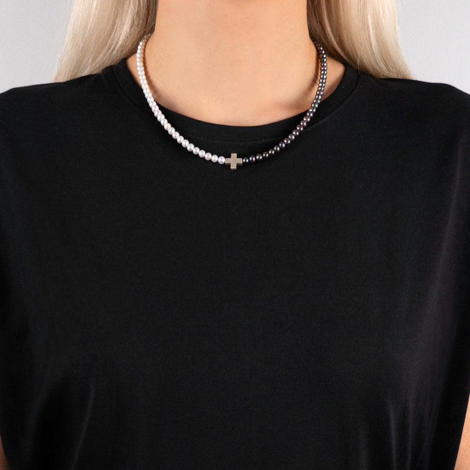 Bridge Between Light and Dark Necklace - Kate Alterio