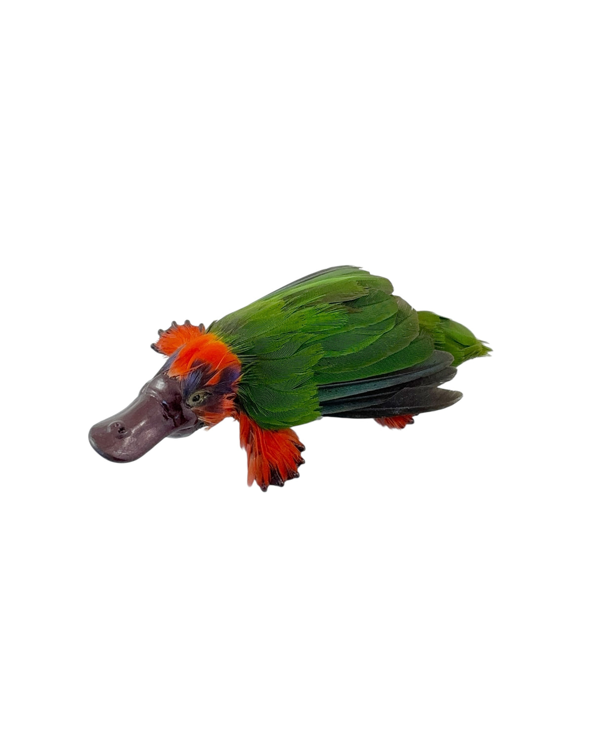 Loriplat Brooch by Emily Valentine