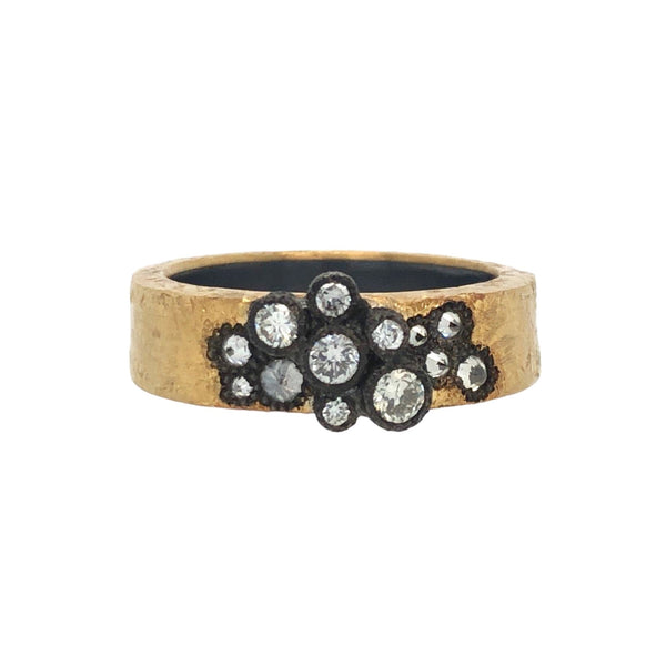 Rustic Diamond Ring - Tap by Todd Pownell