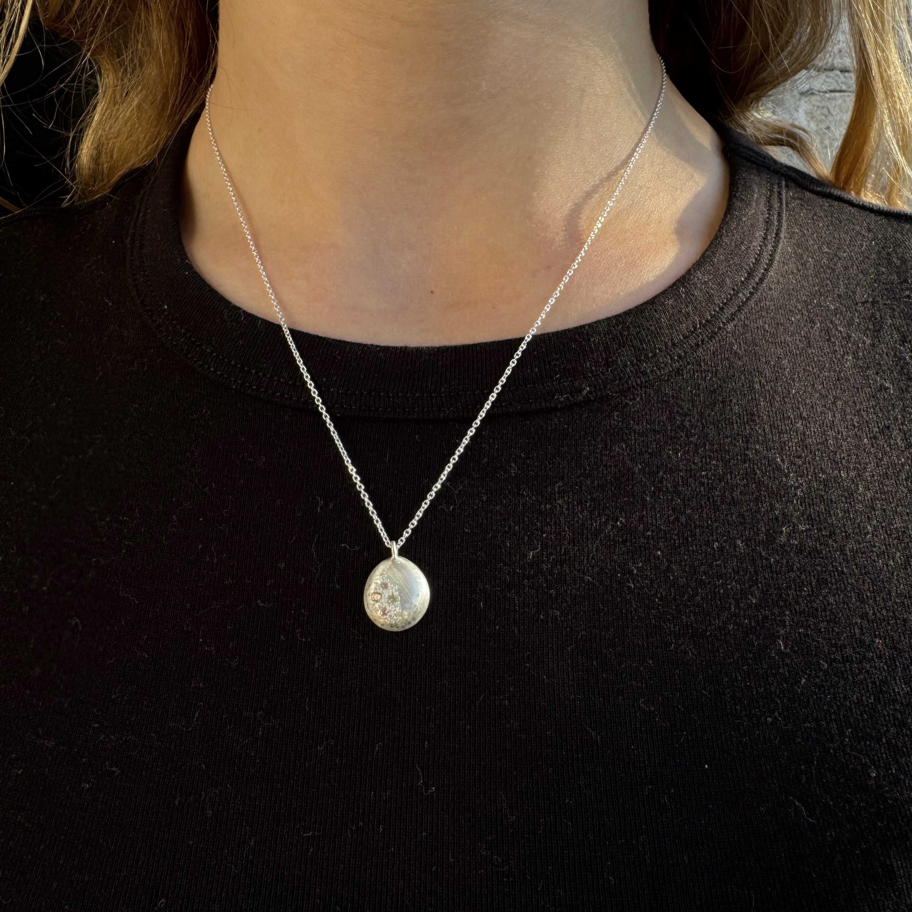 Sunrise Glimmer Pendant Necklace -  Katheryn Leopoldseder