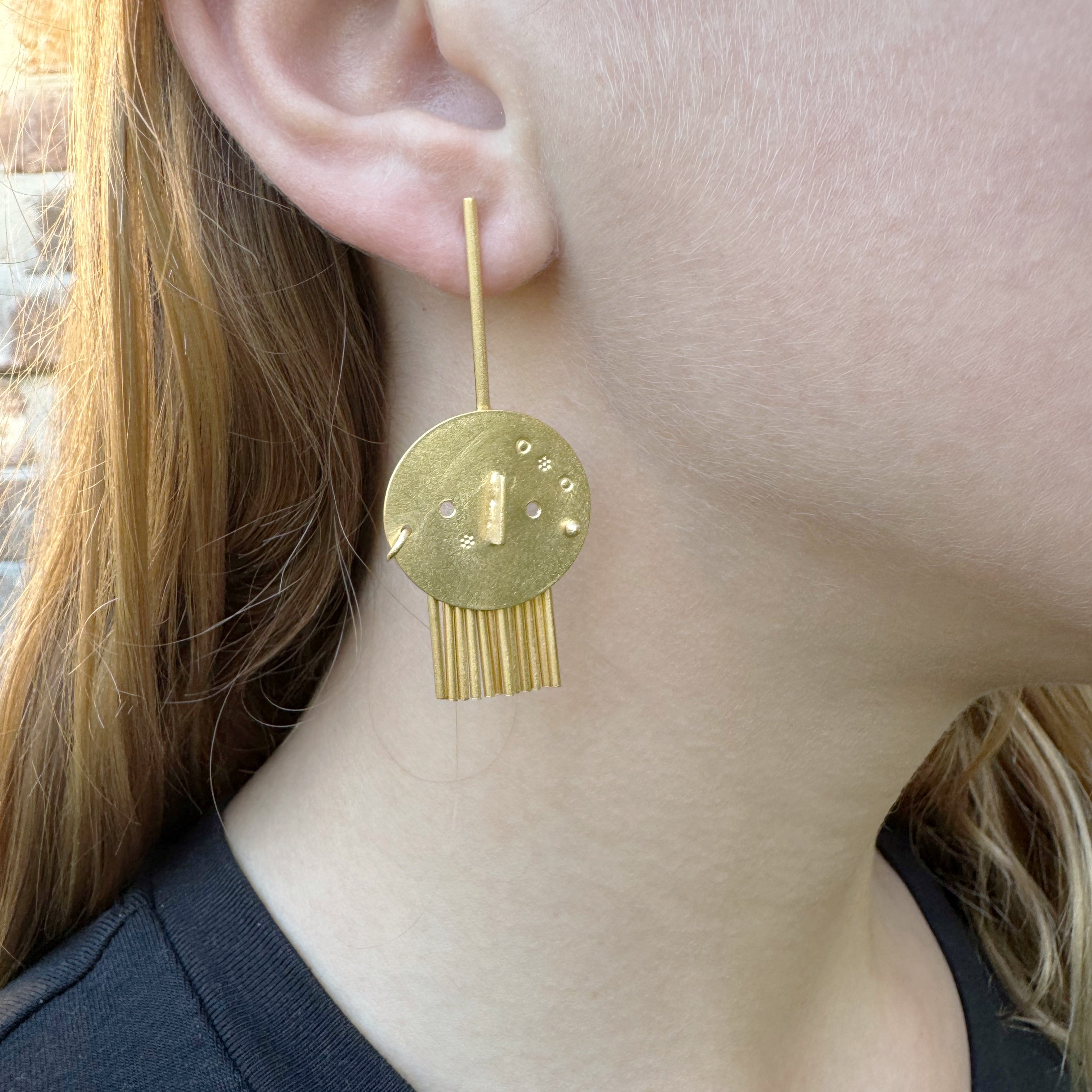 Suspended Family Connections Studs - Cynthia Nge