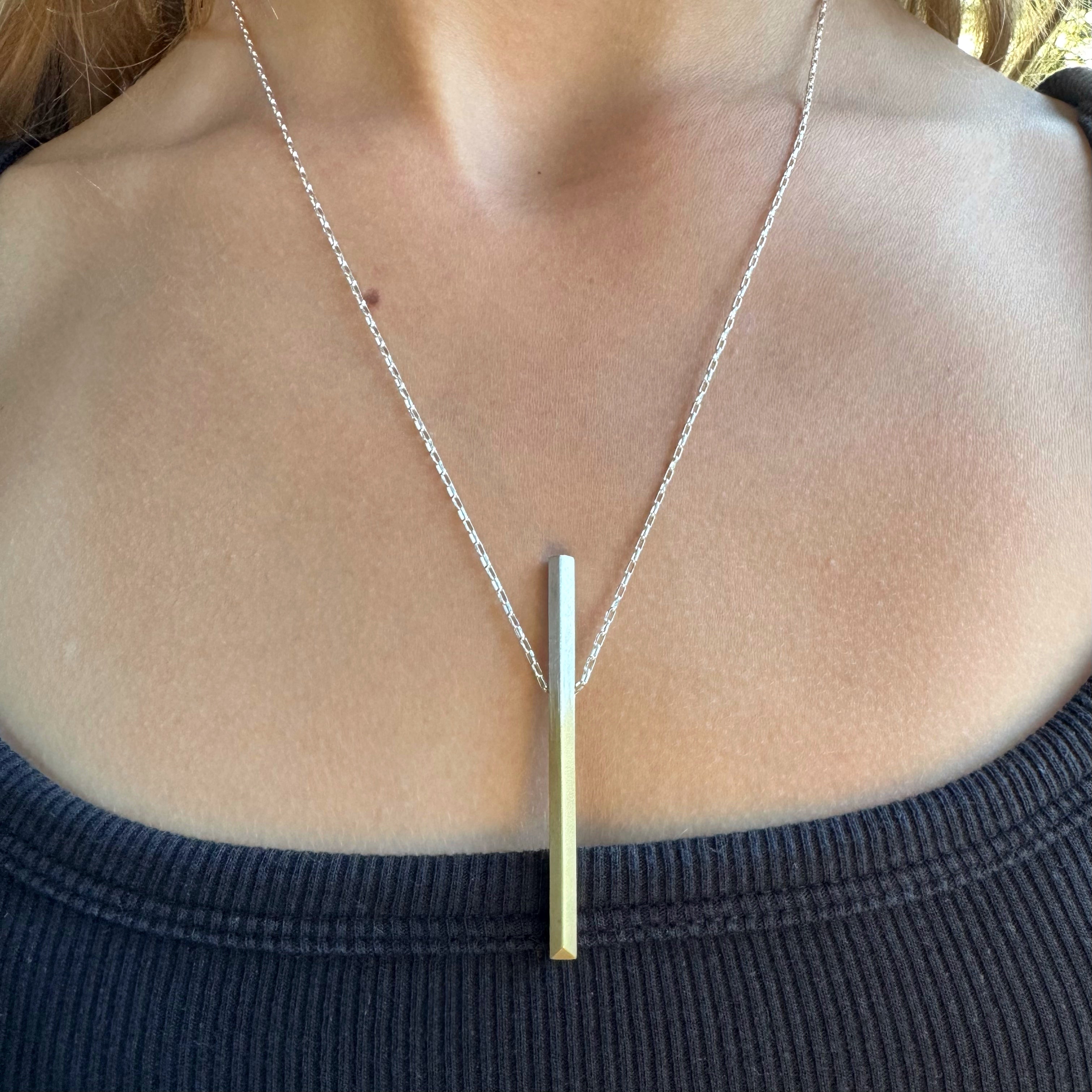 Knife Edge Pendant Necklace - Emma Jane Donald