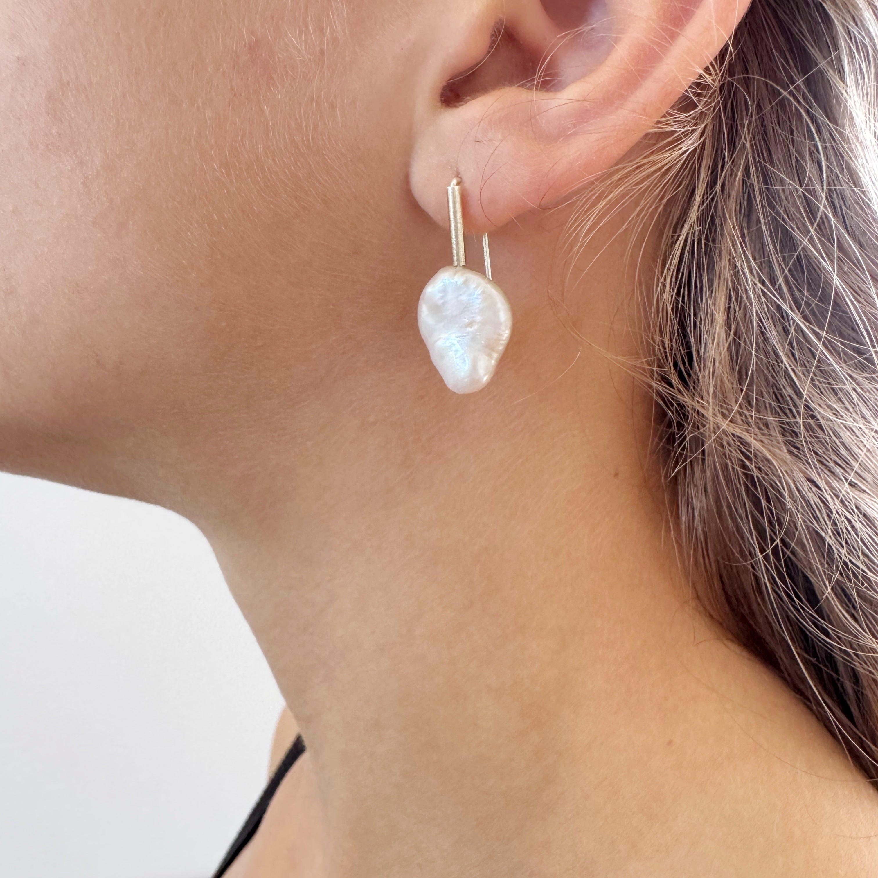 Baroque Pearl Earrings - Ari Athans