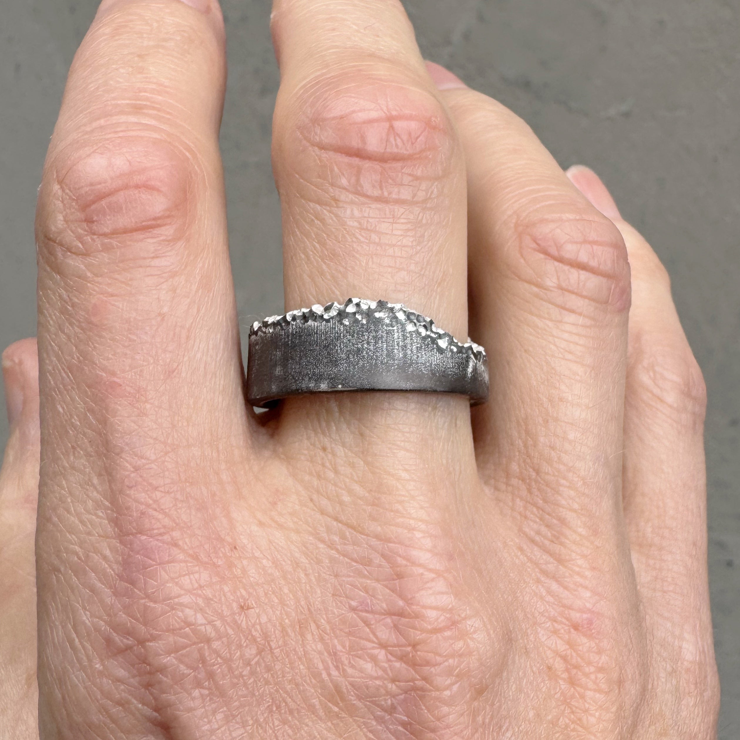 Eroded Edge Ring - Welfe Bowyer