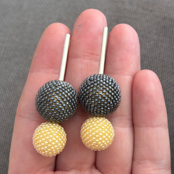 Biggie Smalls Beaded Earrings - Regina Krawets