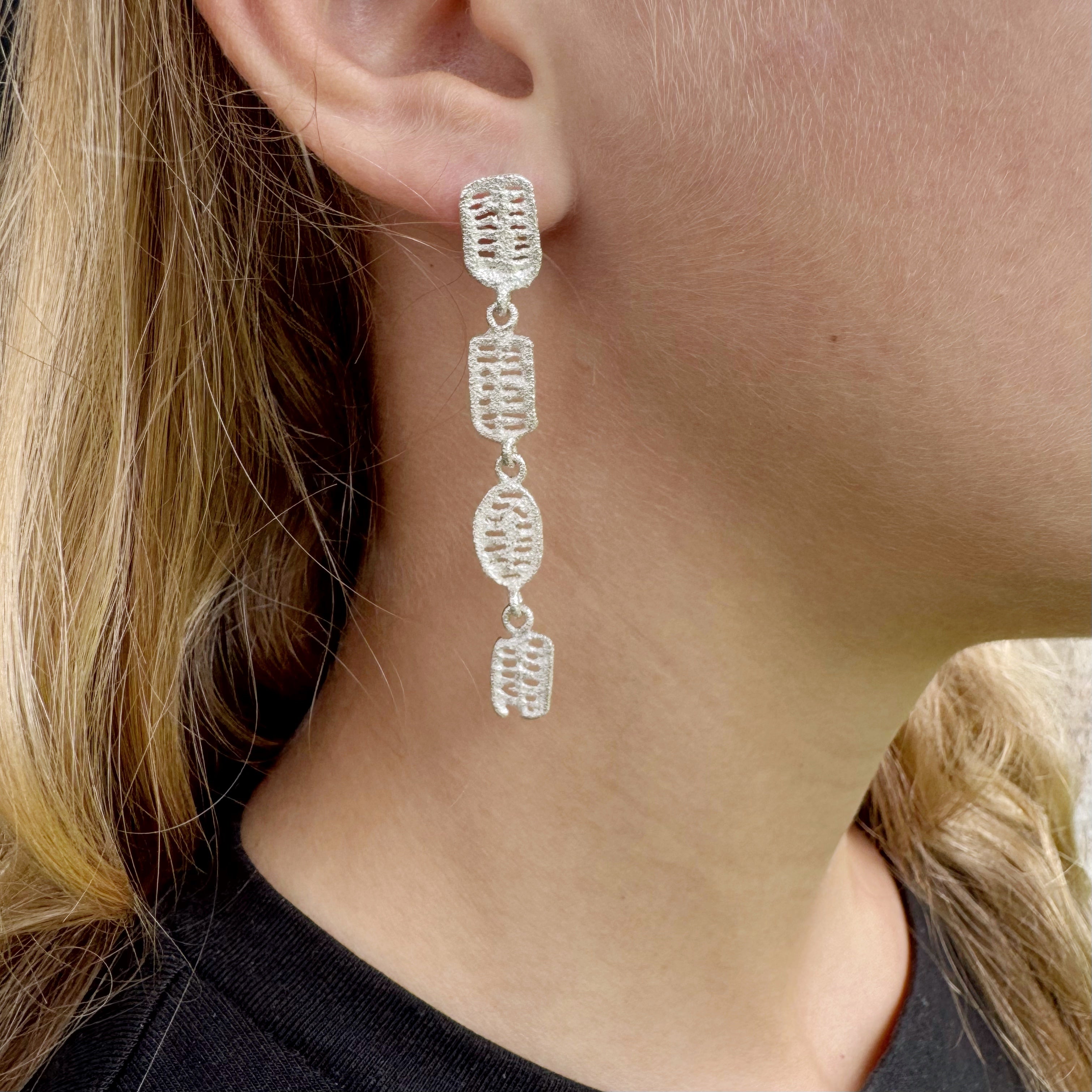 Past/Present Earrings - Virginia Sprague