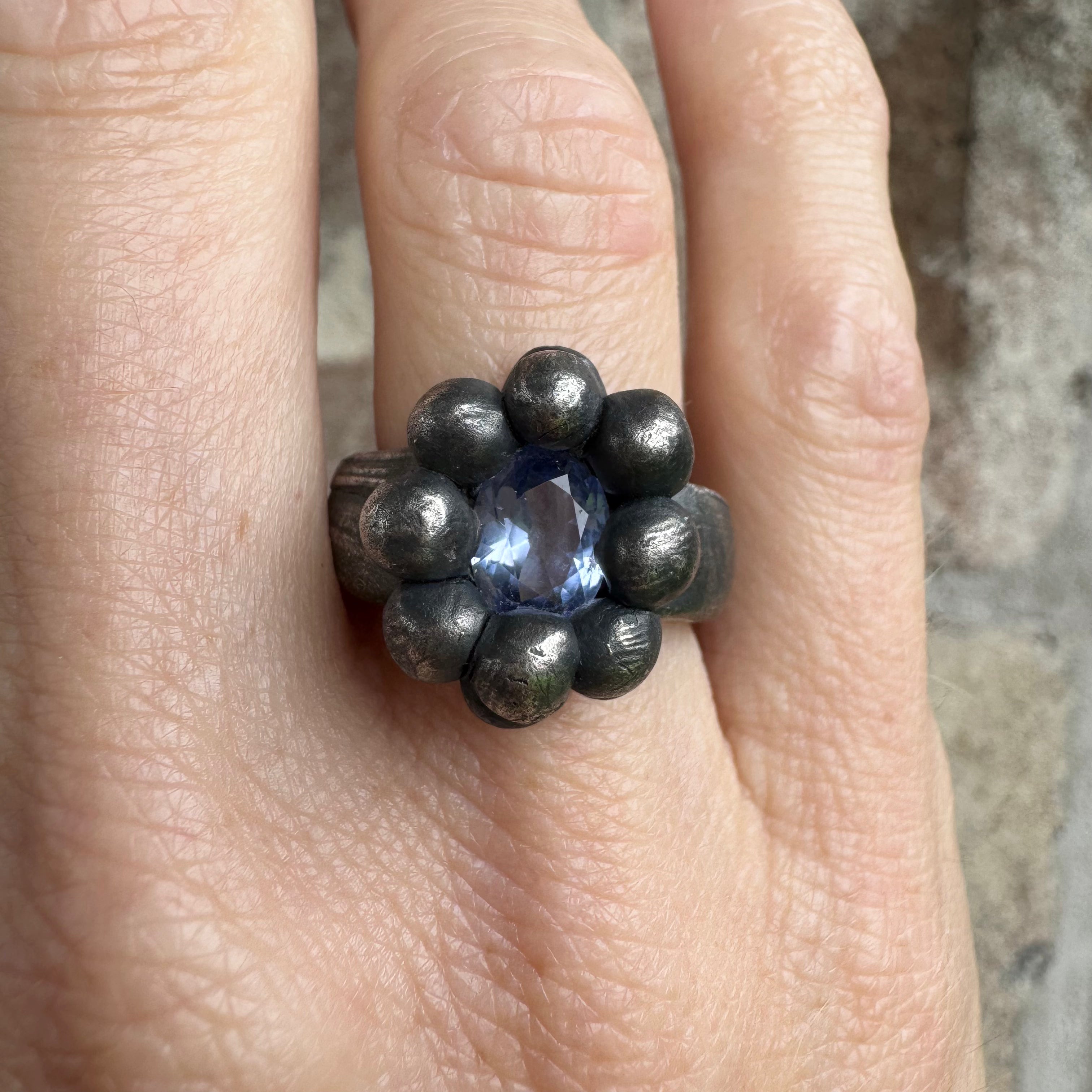 Glam Night Flower Ring - Melinda Young