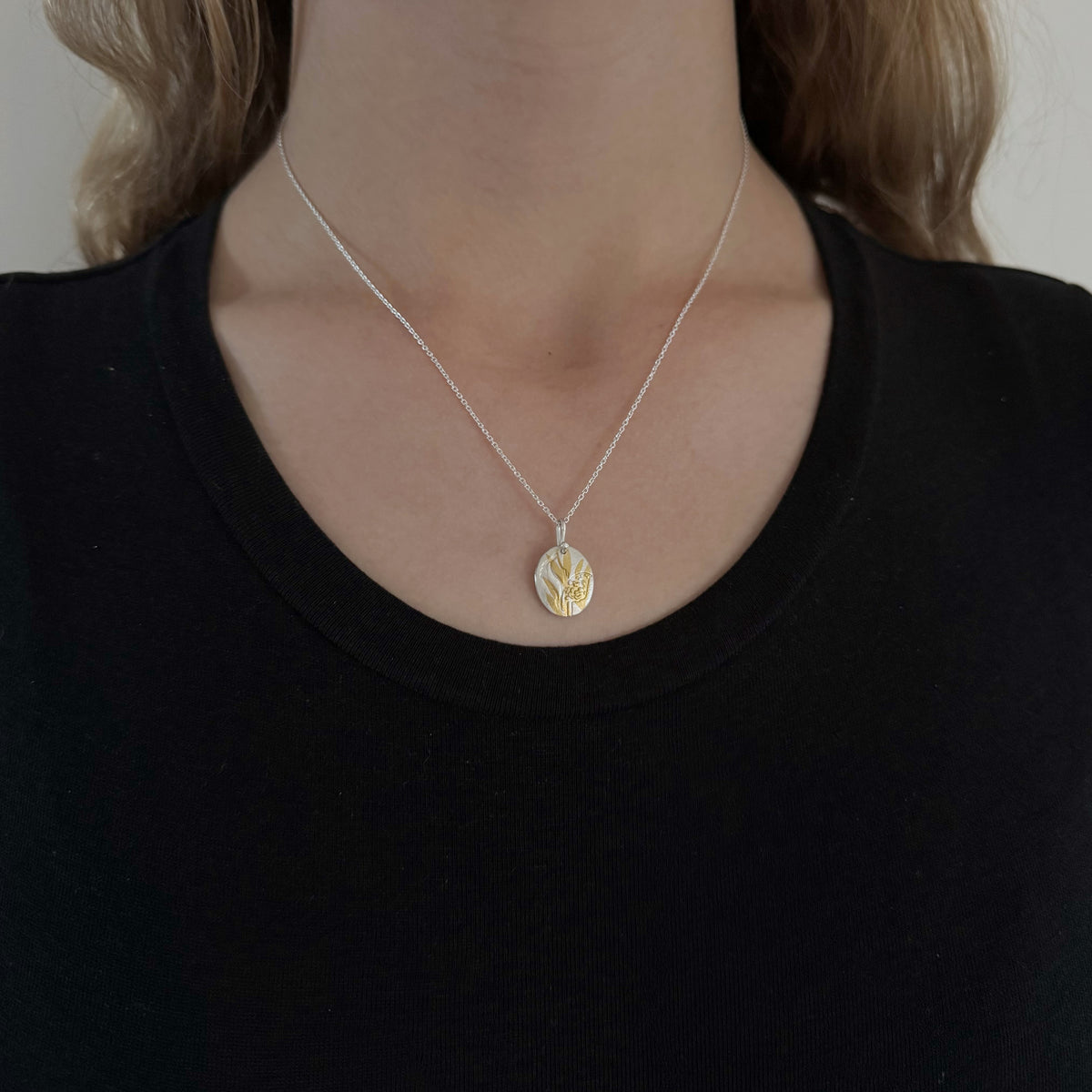 Hakea Nut Silver Necklace - Robin Wells