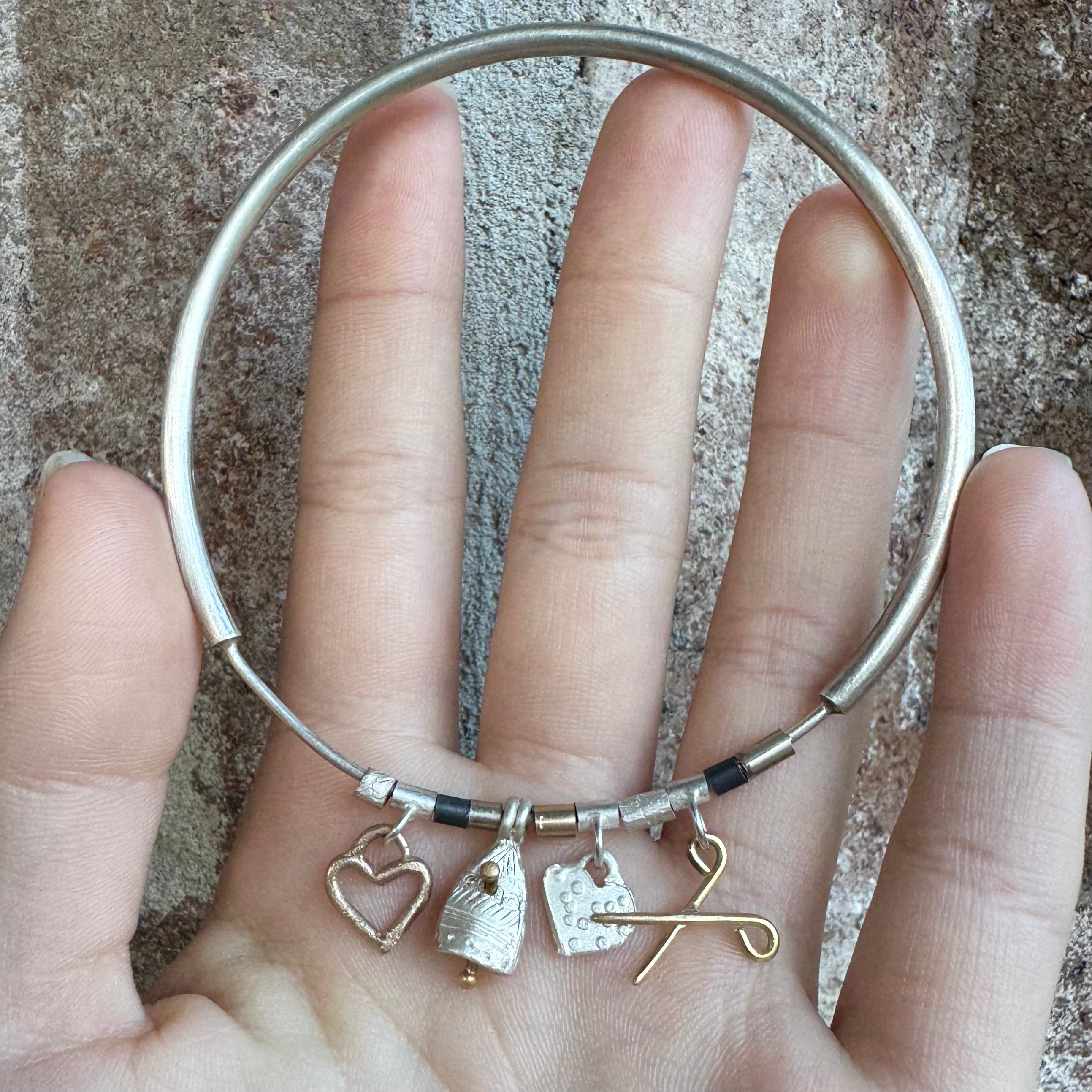 Heroine's Charm Bangle - Romy Mittelman