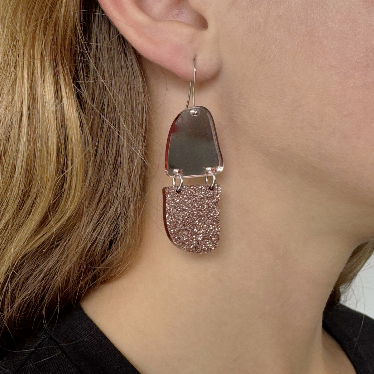 Reflection & Glitter Earrings - Mikmat