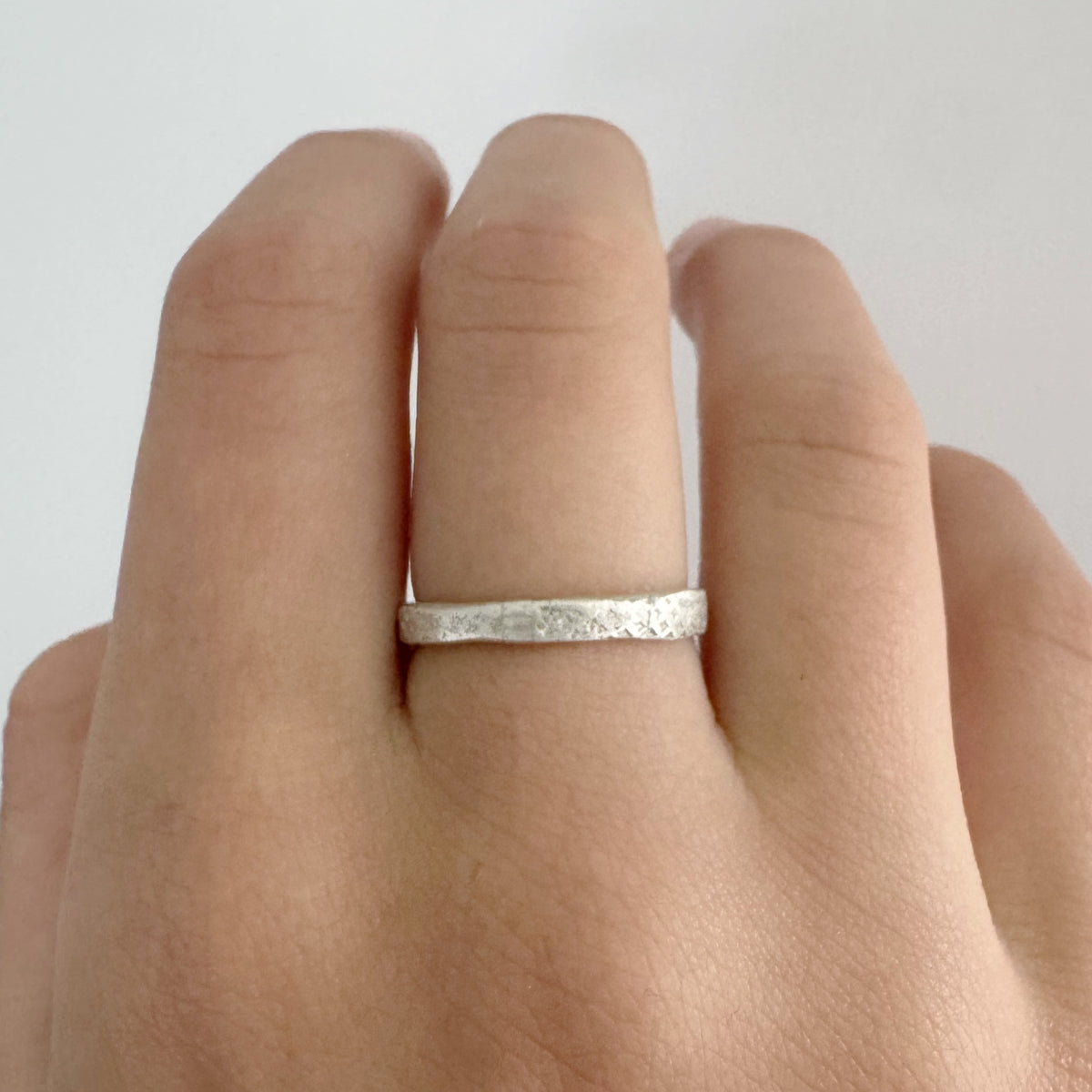 Cross-hatched Ring - Shabana Jacobson