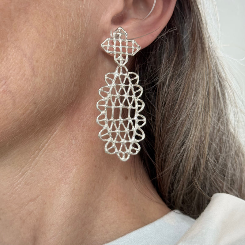 Garden Chain Earrings - Anna Vlahos