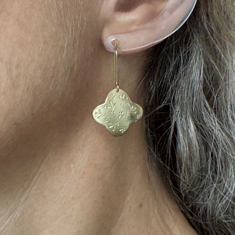 Botanica Gold-Plated Earrings - Milly Thomas