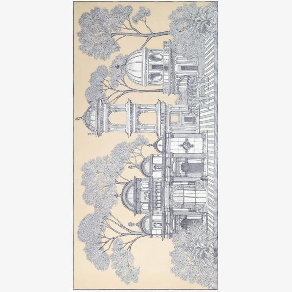 Mirage Scarf in Natural - Inoui Editions