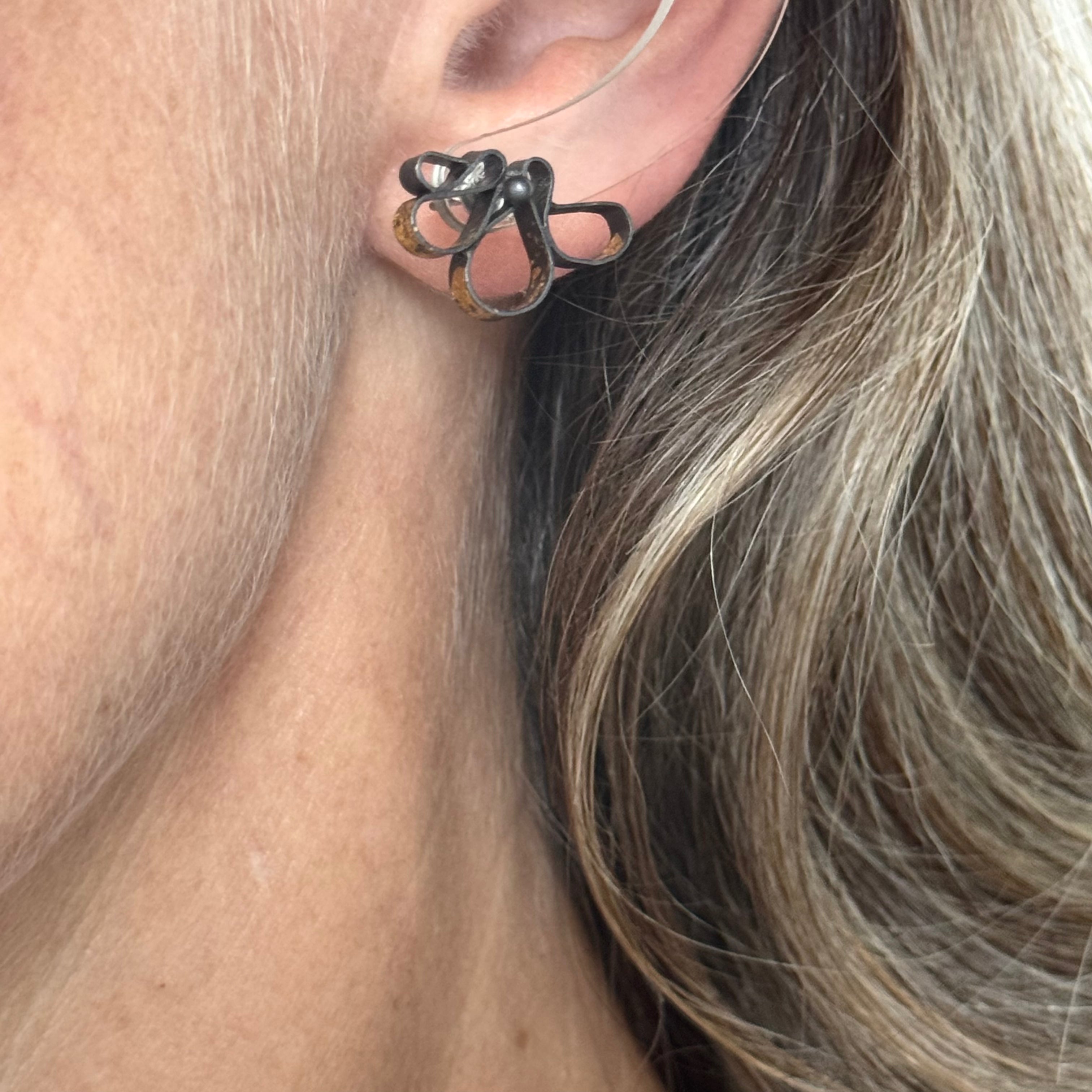 Peony Studs - Yuko Fujita