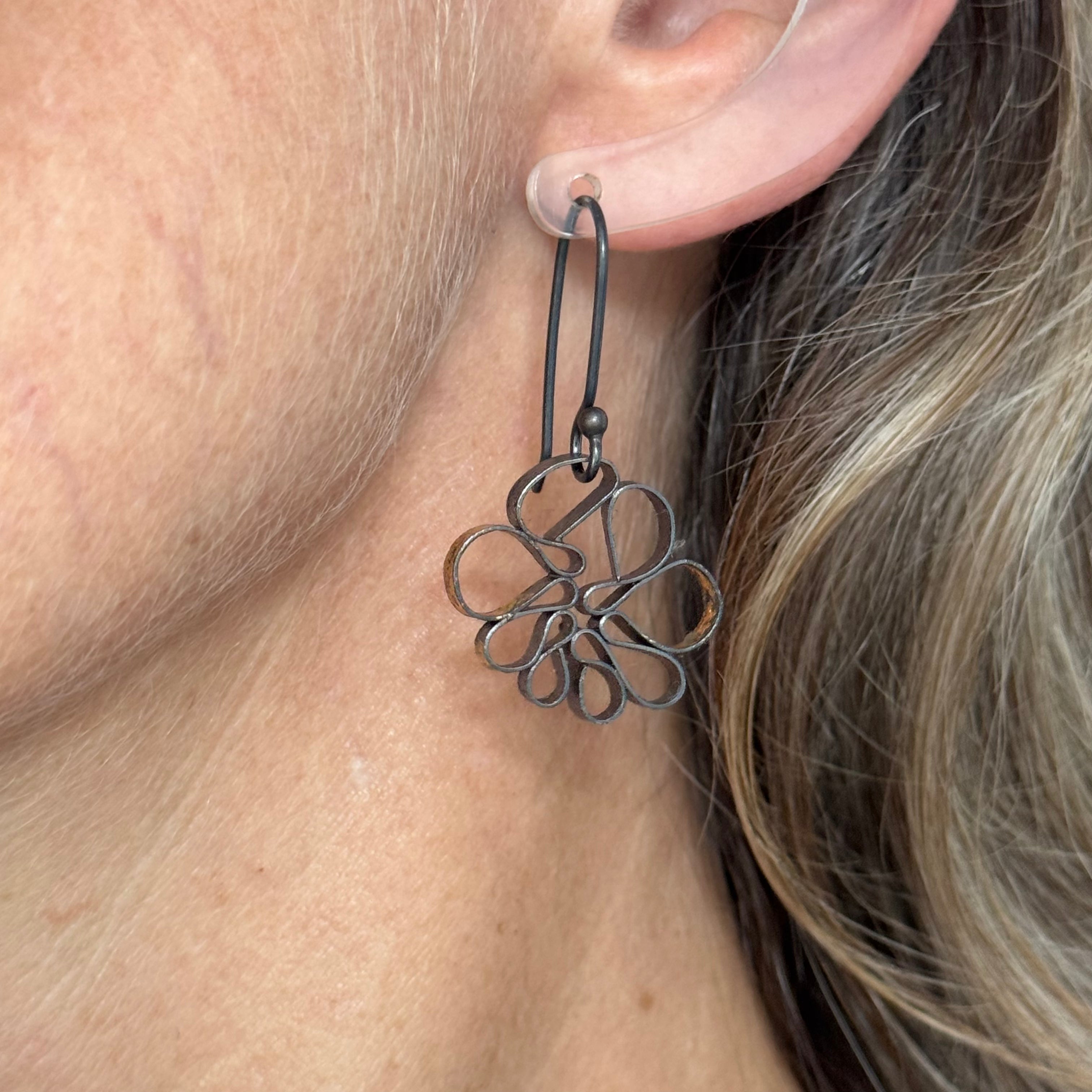 Peony Earrings - Yuko Fujita