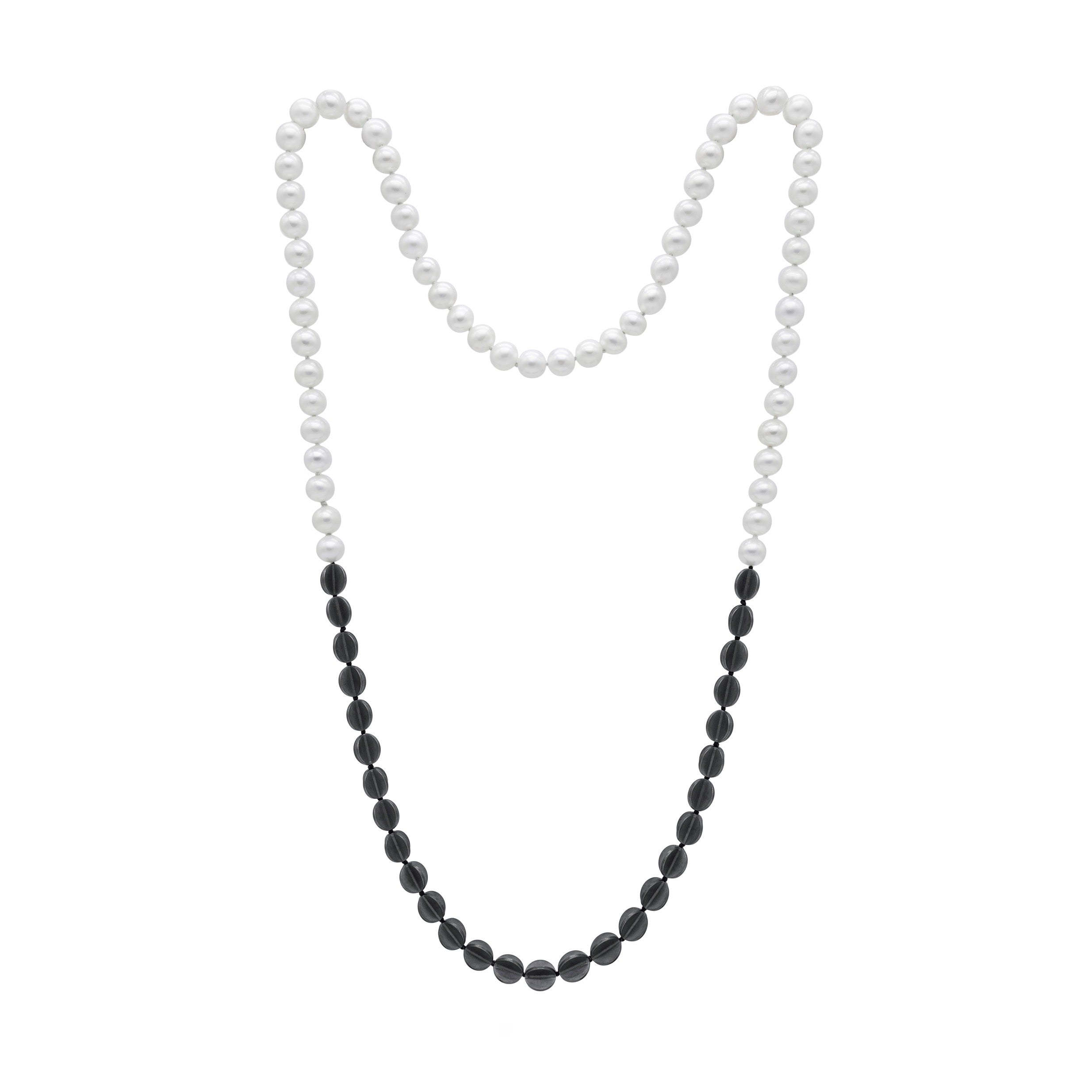 Pop Up Pearl Necklace -  Erica Bello