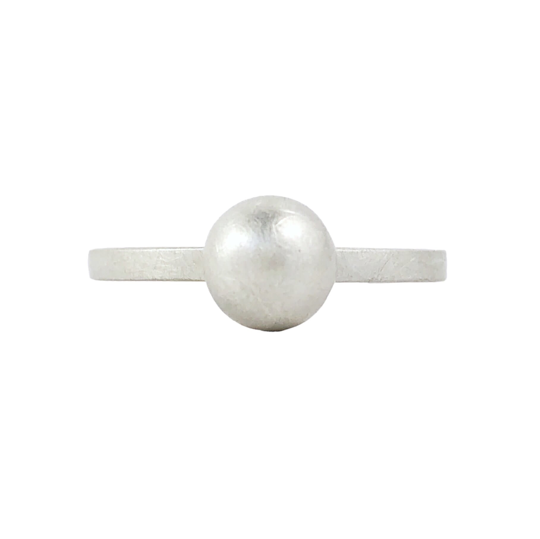 Sphere Ring Small in Silver - Emma Jane Donald