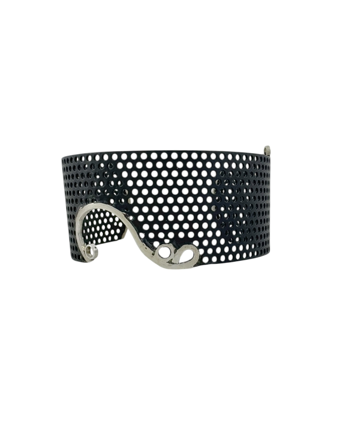 Wrought Iron Cuff by Jin Ah Jo