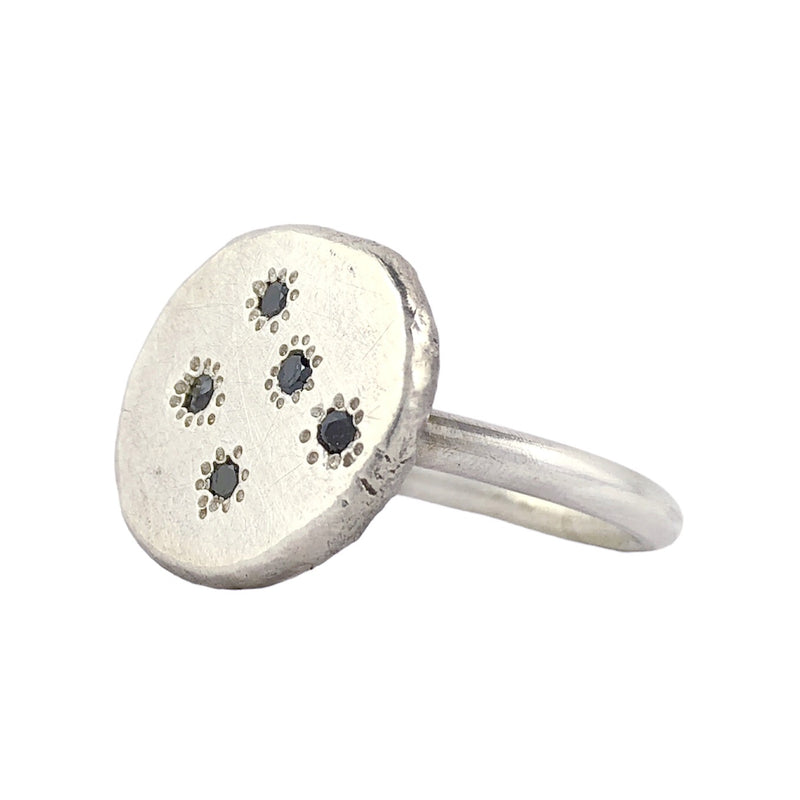 Spinel Silver Ring - Ari Athans