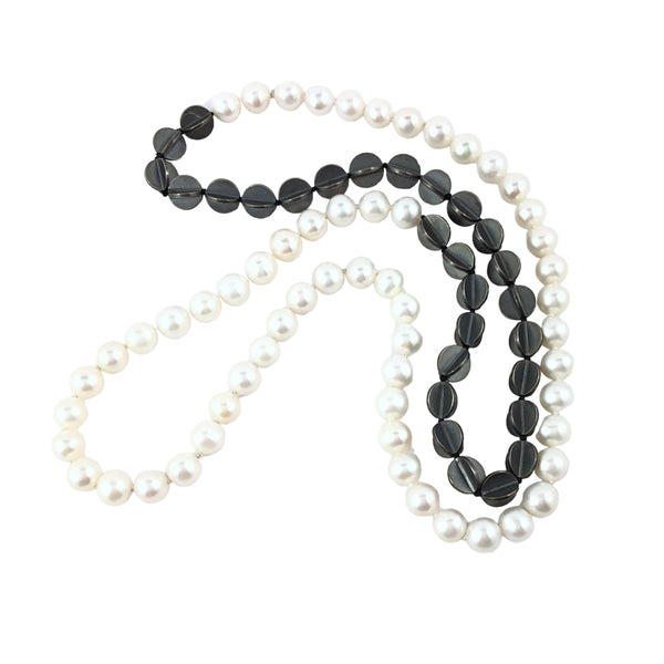 Pop Up Pearl Necklace -  Erica Bello
