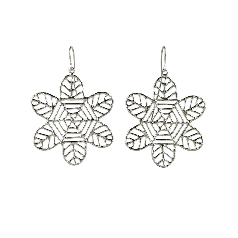 Flower Drop Earrings - Anna Vlahos