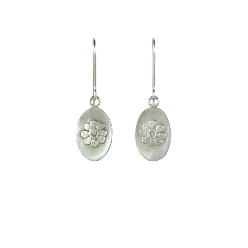 Flower Cameo Earrings - Milly Thomas