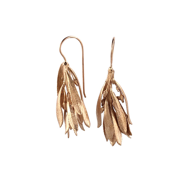 Myoporum Rose Gold Plated Earrings - Anja Jagsch