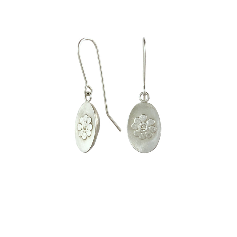 Flower Cameo Earrings - Milly Thomas