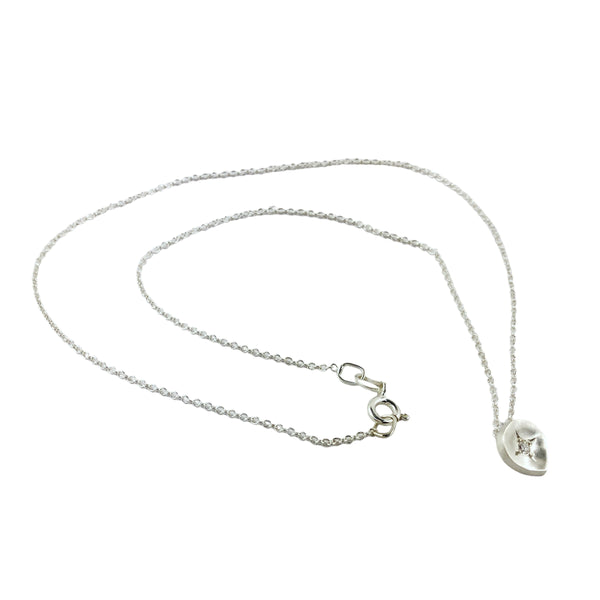 Picked Petal Silver Necklace - Leah Abercrombie