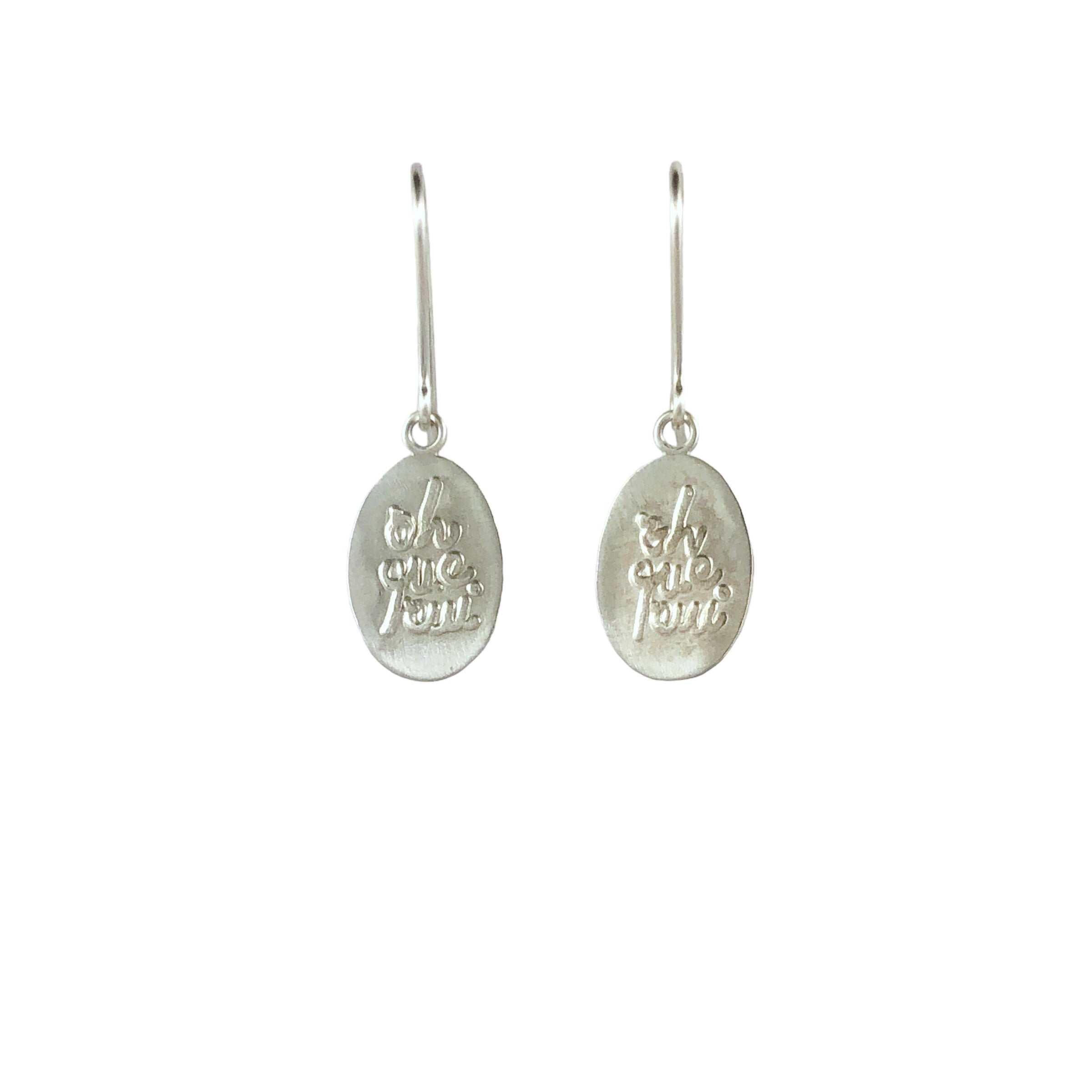 Oh Que Oui Cameo Earrings - Milly Thomas