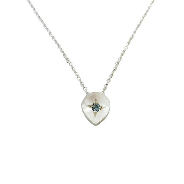 Picked Petal Silver Necklace - Leah Abercrombie