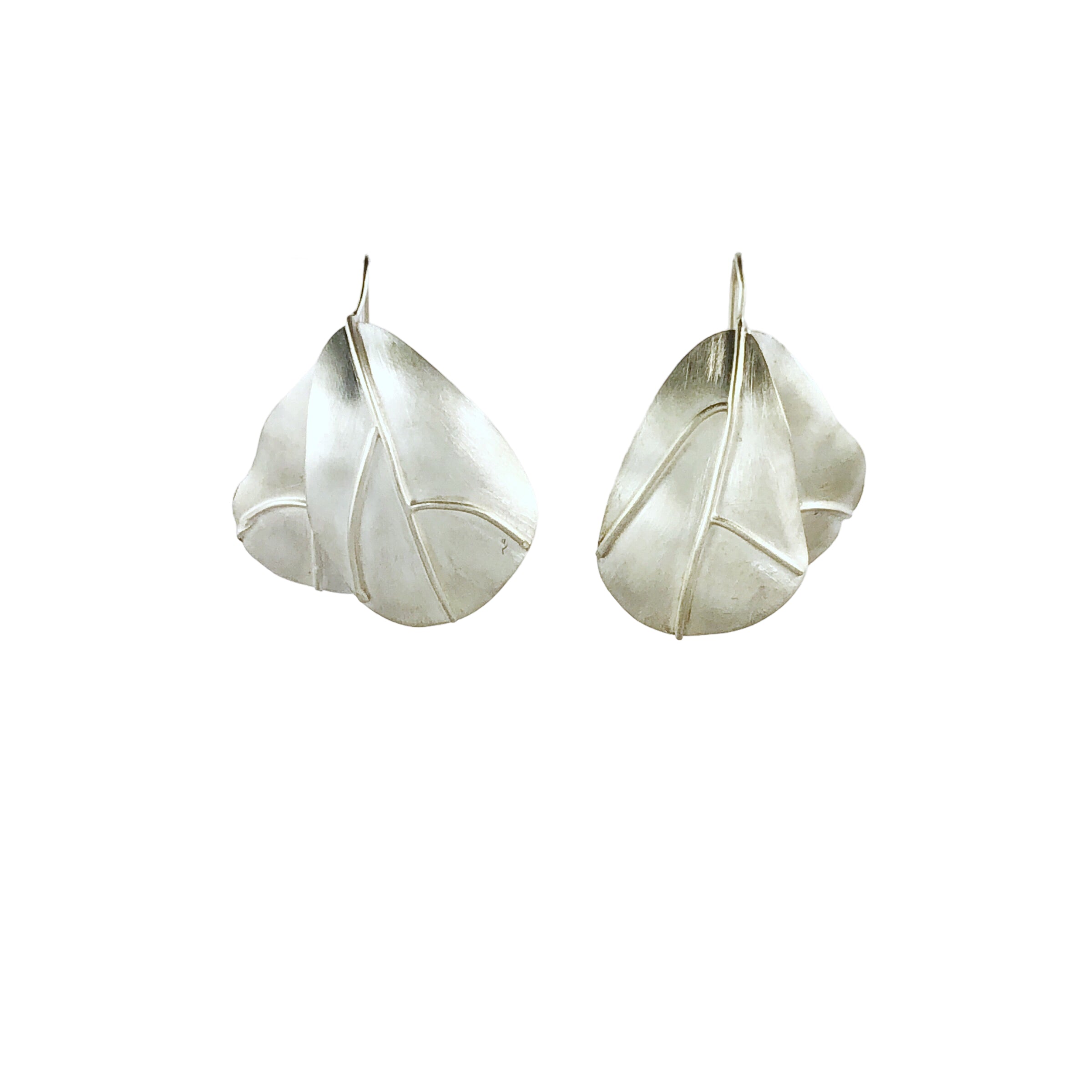 Double Fiddle Leaf Fig Earrings - Kaoru Rogers