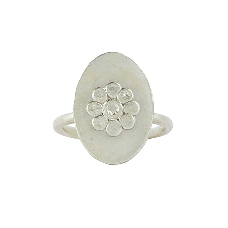 Flower Cameo Ring - Milly Thomas