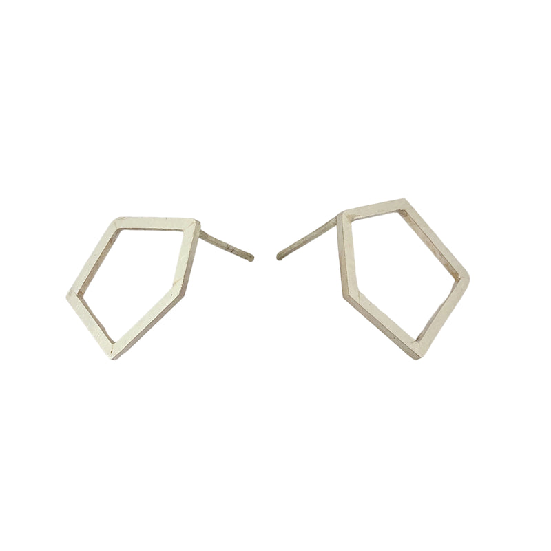 Contemporary House Earrings - Regina Krawets