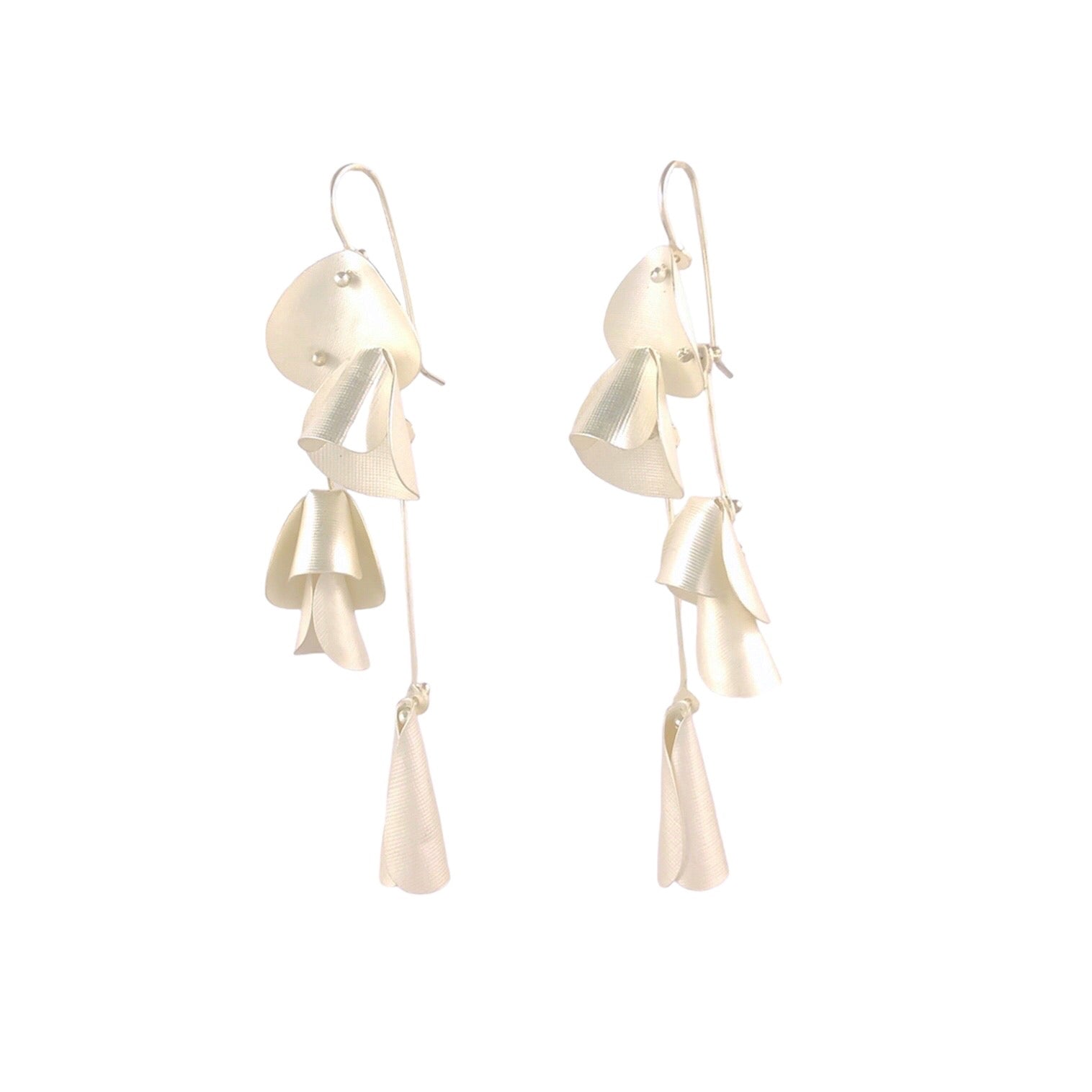 Long Pea Flower Hooks - Yuko Fujita