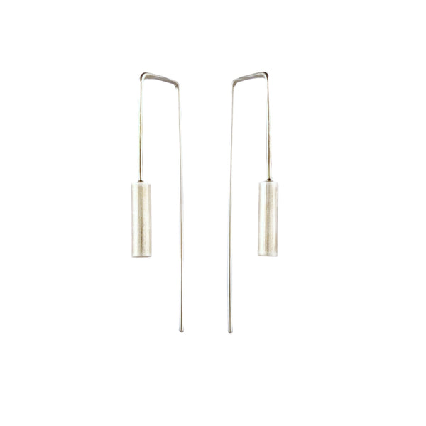 Piston Silver Earrings - Lisa Jose