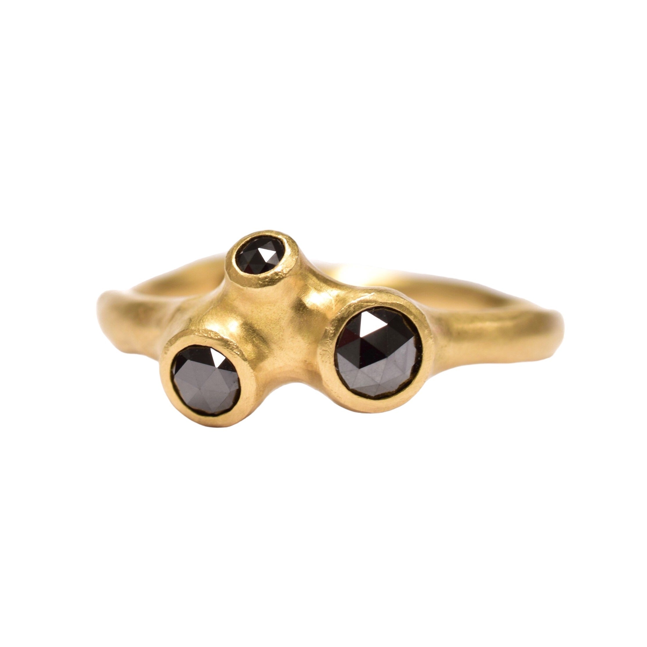 Large Centre Cluster Barnacle Ring - Johnny Ninos