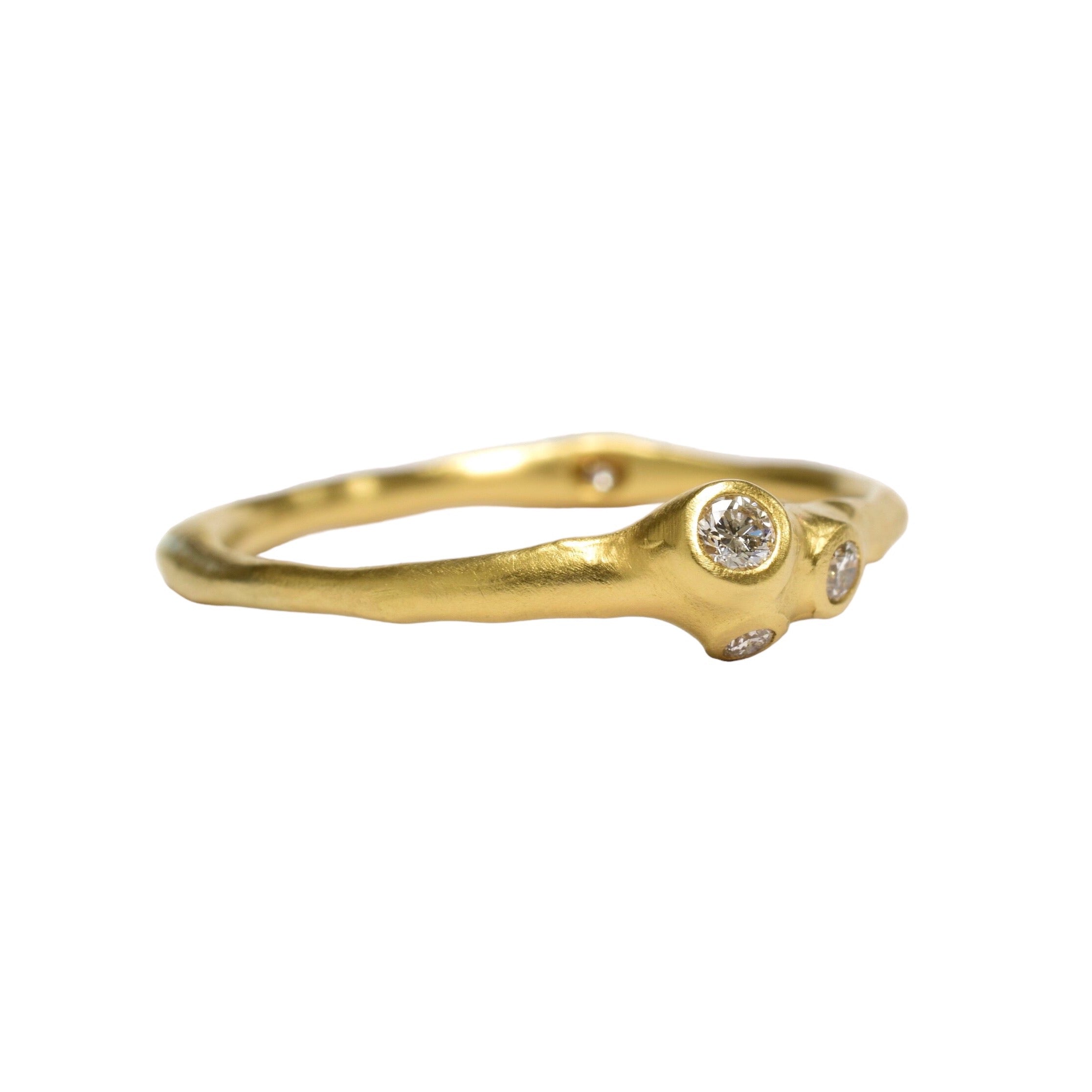 Petite Centre Custer Barnacle Ring - Johnny Ninos