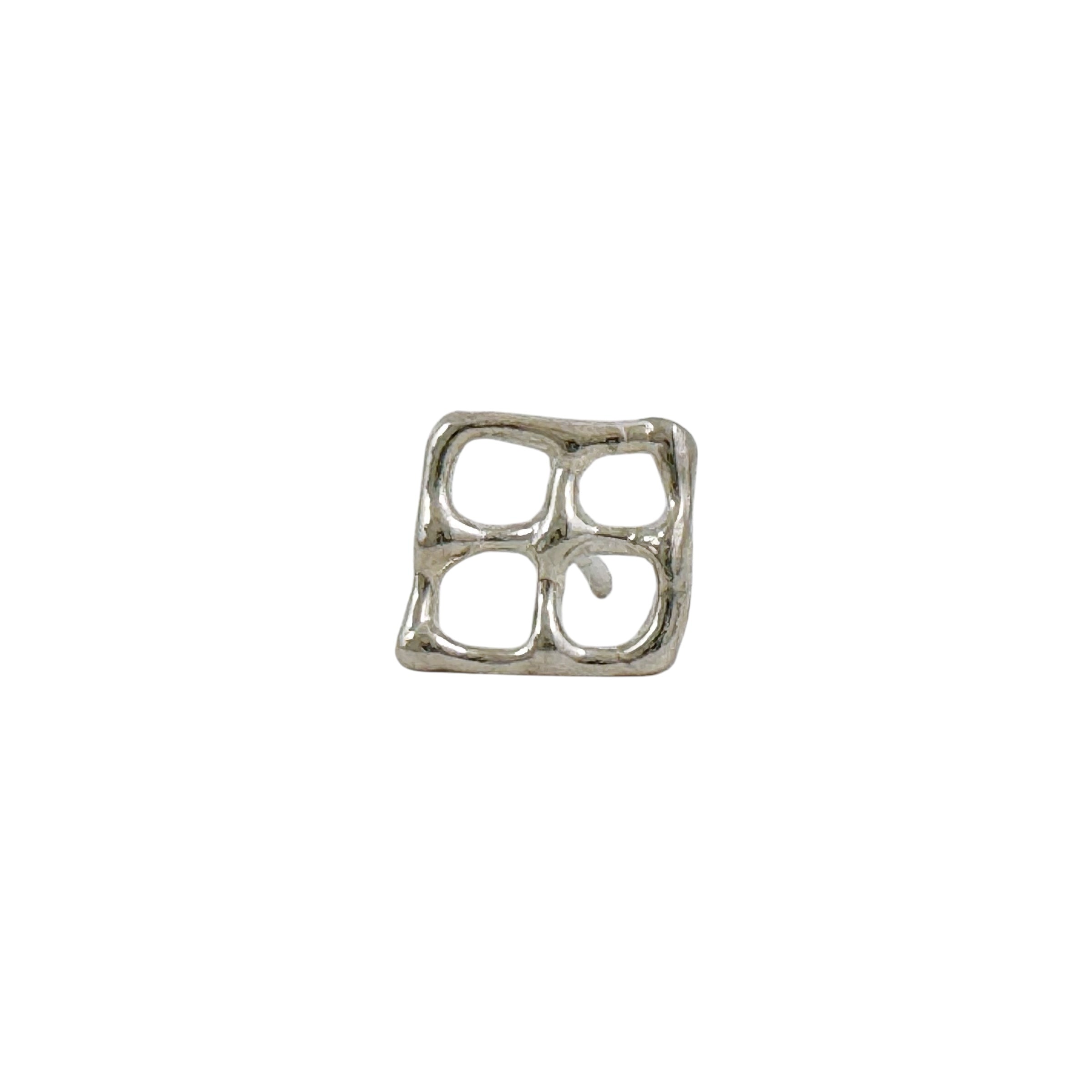 Fragment Single Silver Studs - Anna Vlahos