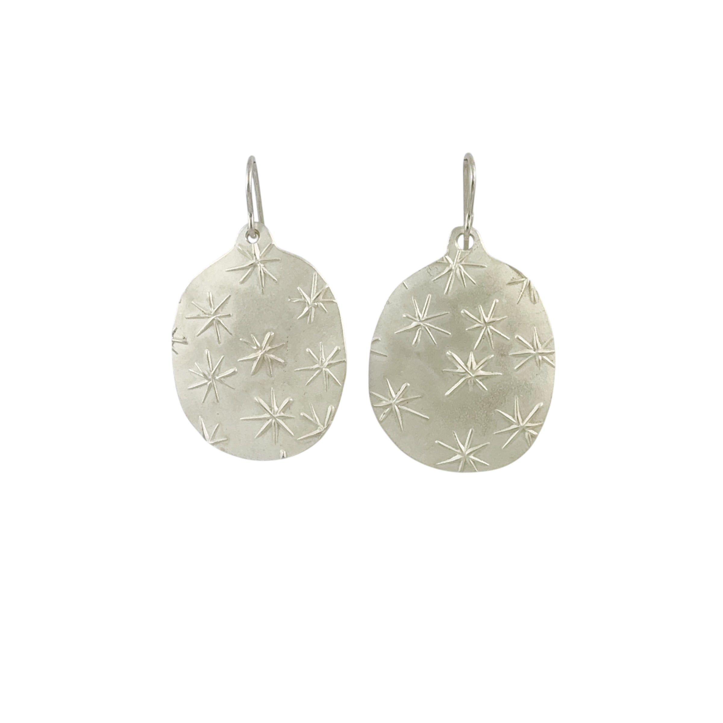 Heavenly Half Plate Earrings - Anna Vlahos