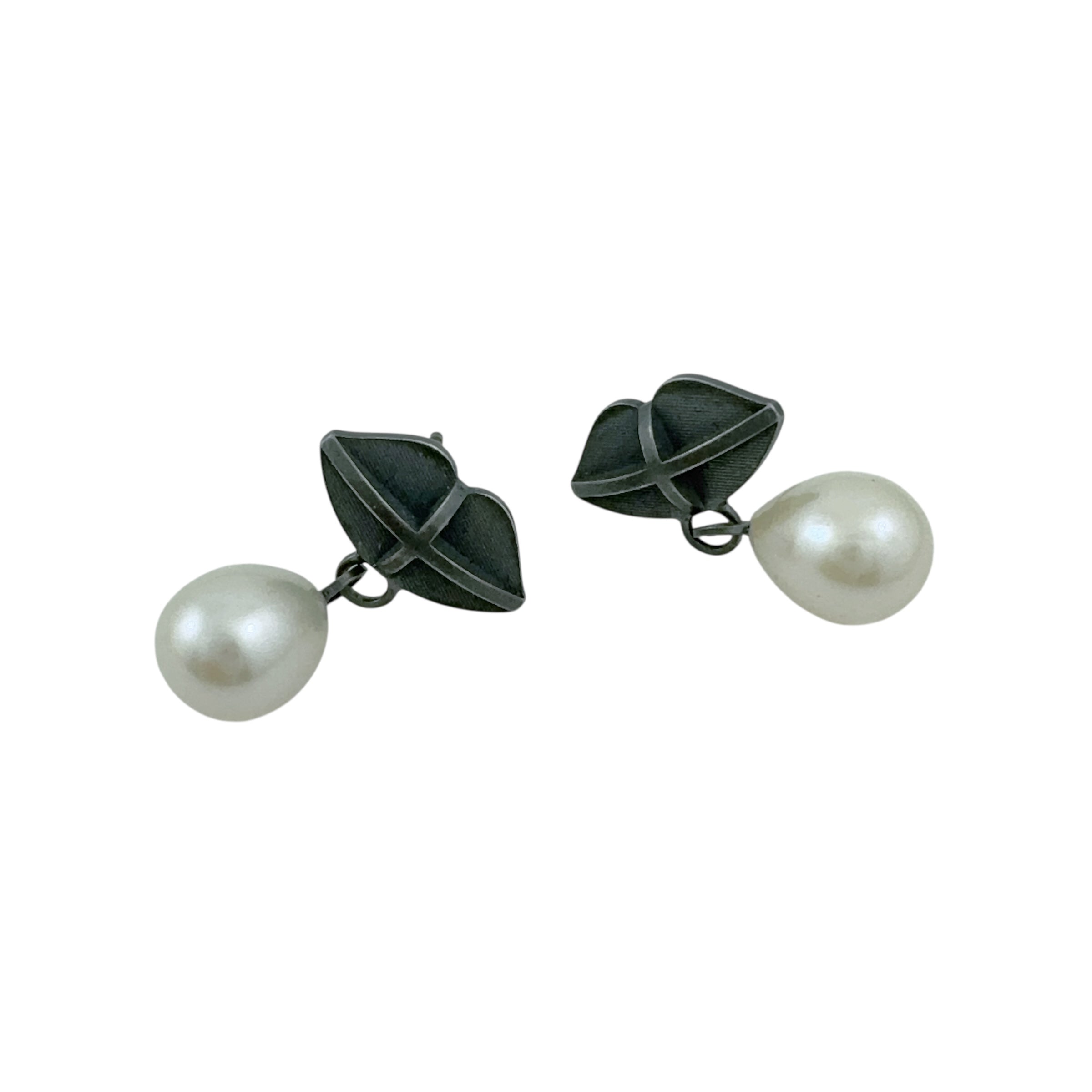 Pop Up Salivate Pearl Earrings -  Erica Bello