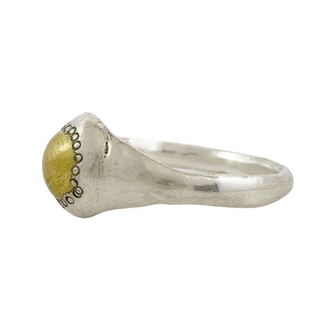 Silver and Gold Ring - Atelier Narce