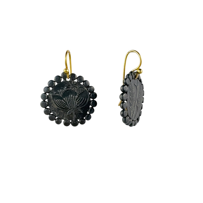 Mother of Thousand Oxidised Earrings - Cynthia Nge