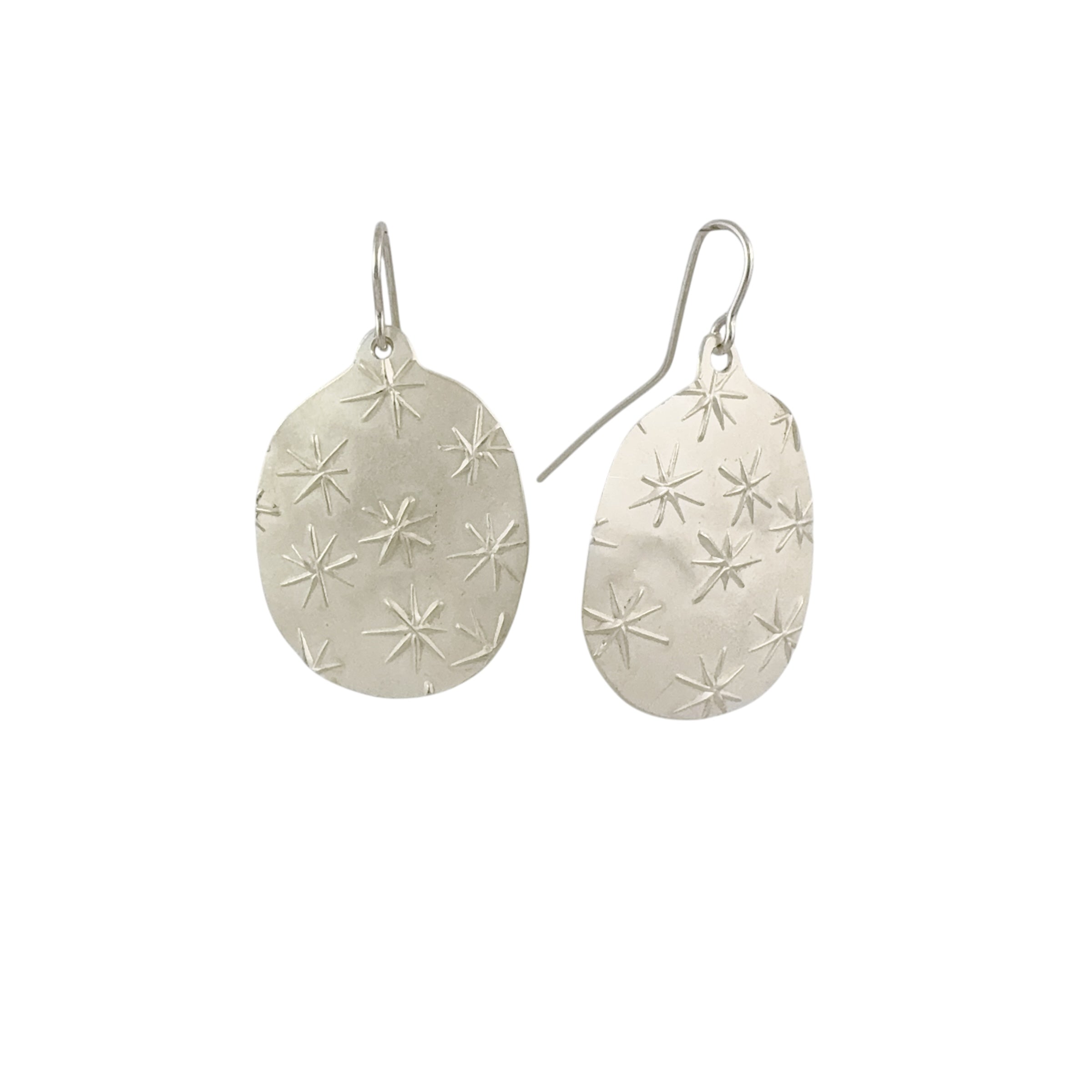 Heavenly Half Plate Earrings - Anna Vlahos