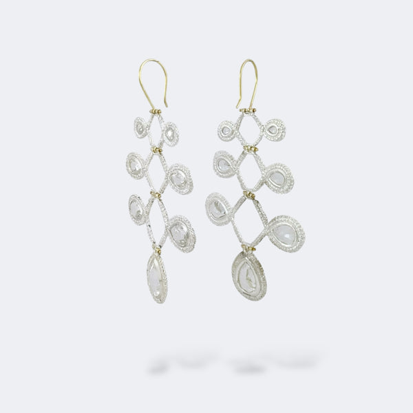 Regency Long Chandelier Earrings - Ebba Goring