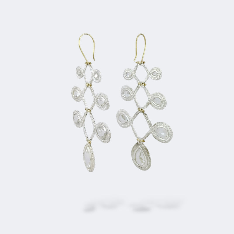 Regency Long Chandelier Earrings - Ebba Goring